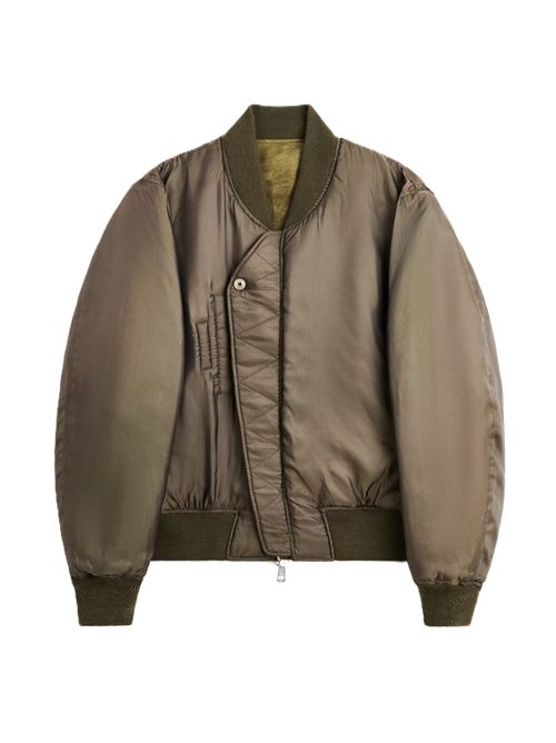 Bomber Wax Dipped Cupro Our Legacy | M4268MMKMARSH KHAKI WAX DIPPED